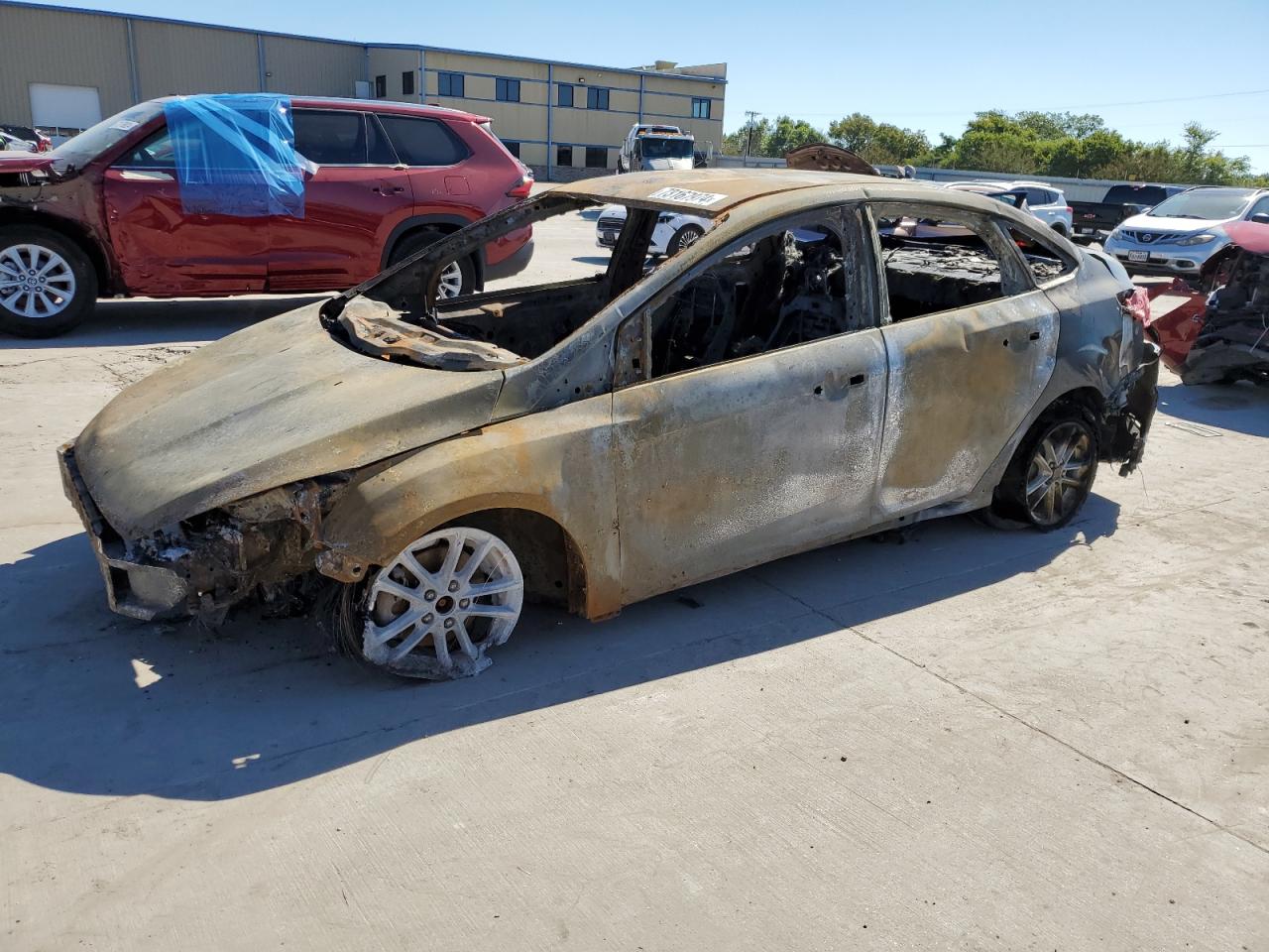 2018 Ford Focus Se for Sale in Wilmer, TX - Burn