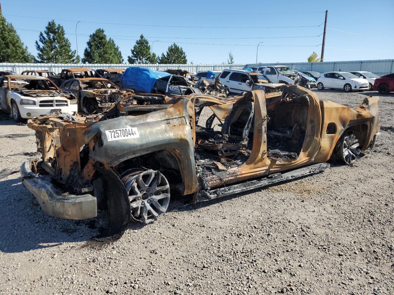 2020 Gmc Sierra K1500 Slt للبيع في Bismarck، ND - Burn