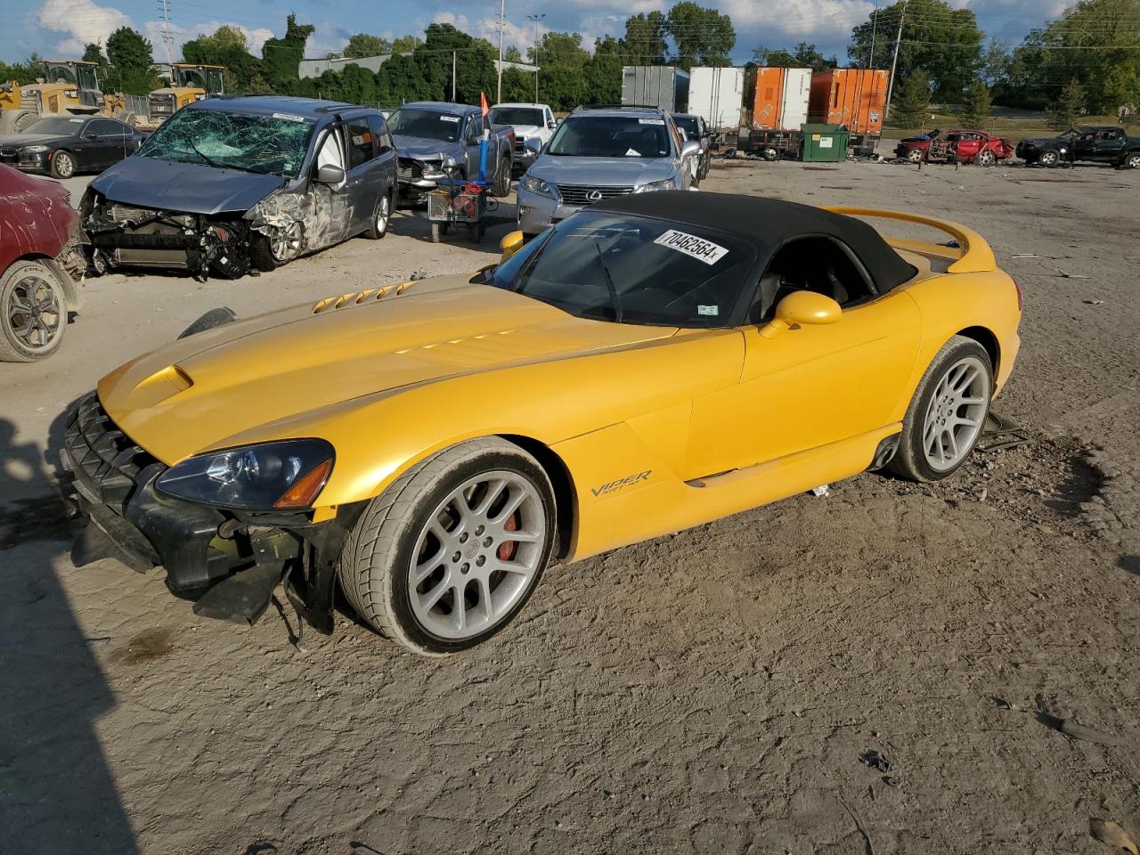 2004 Dodge Viper Srt-10 VIN: 1B3JZ65Z04V101294 Lot: 70462564