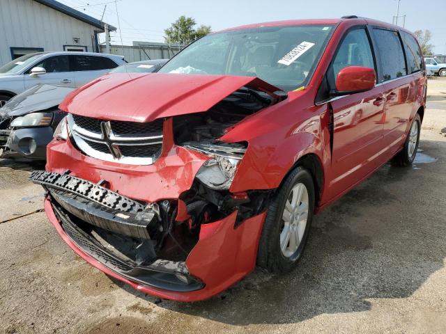  DODGE CARAVAN 2012 Czerwony