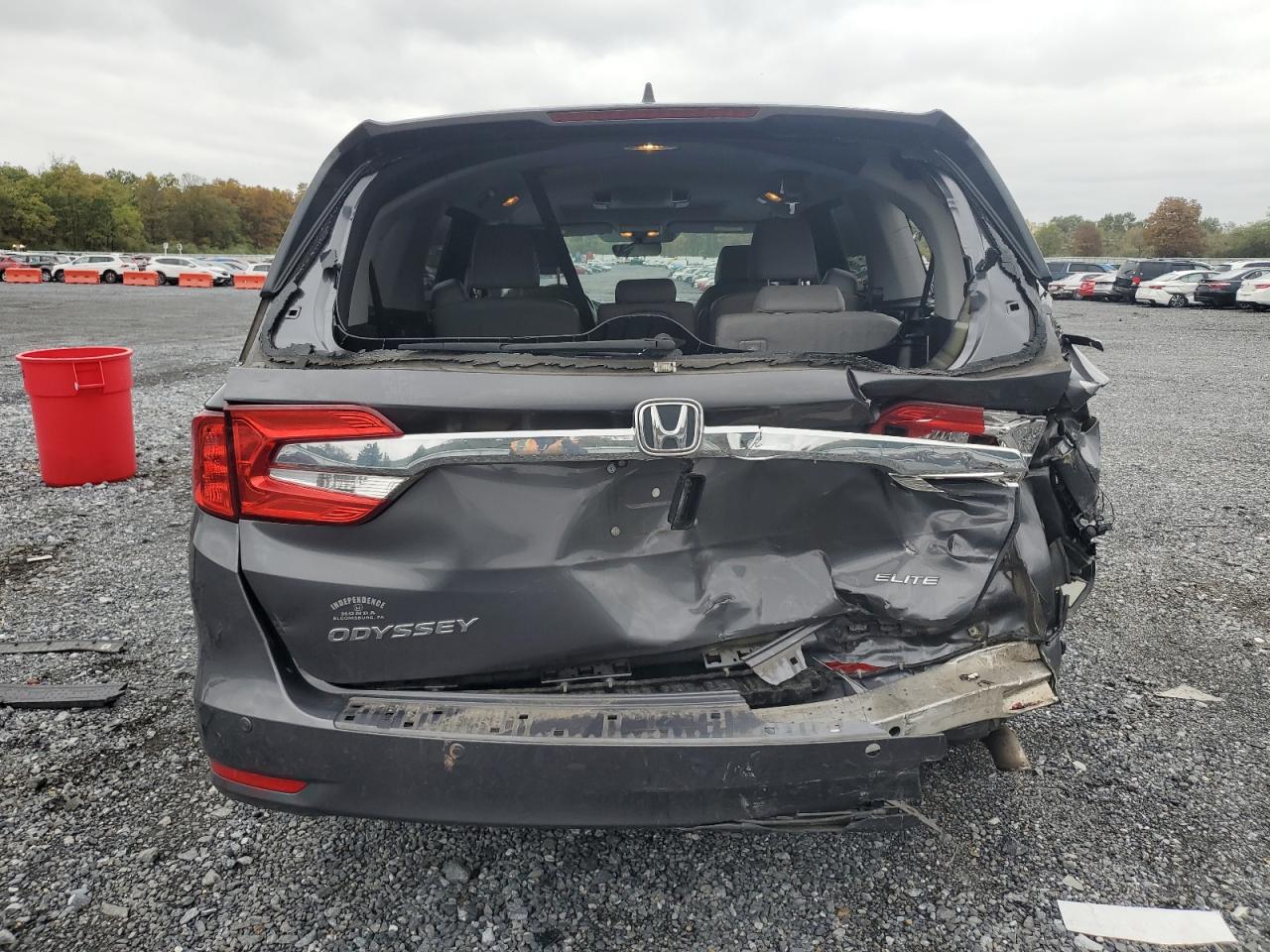 2019 Honda Odyssey Elite VIN: 5FNRL6H98KB005911 Lot: 72237774