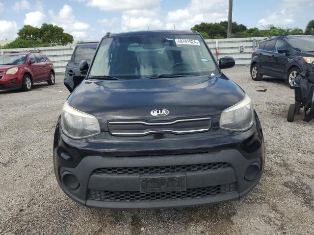  KIA SOUL 2018 Чорний