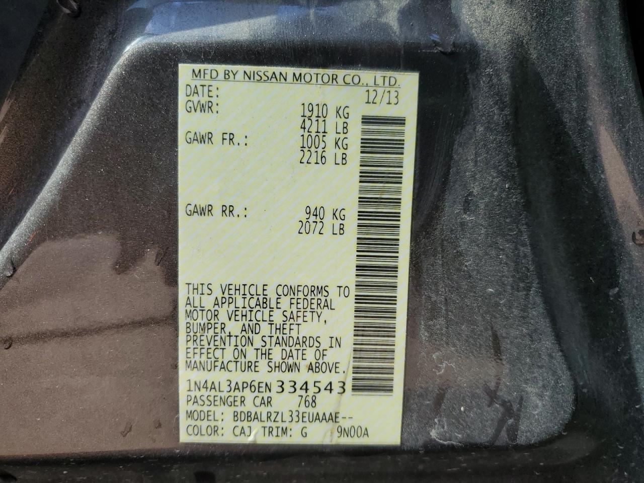 2014 Nissan Altima - Image 13