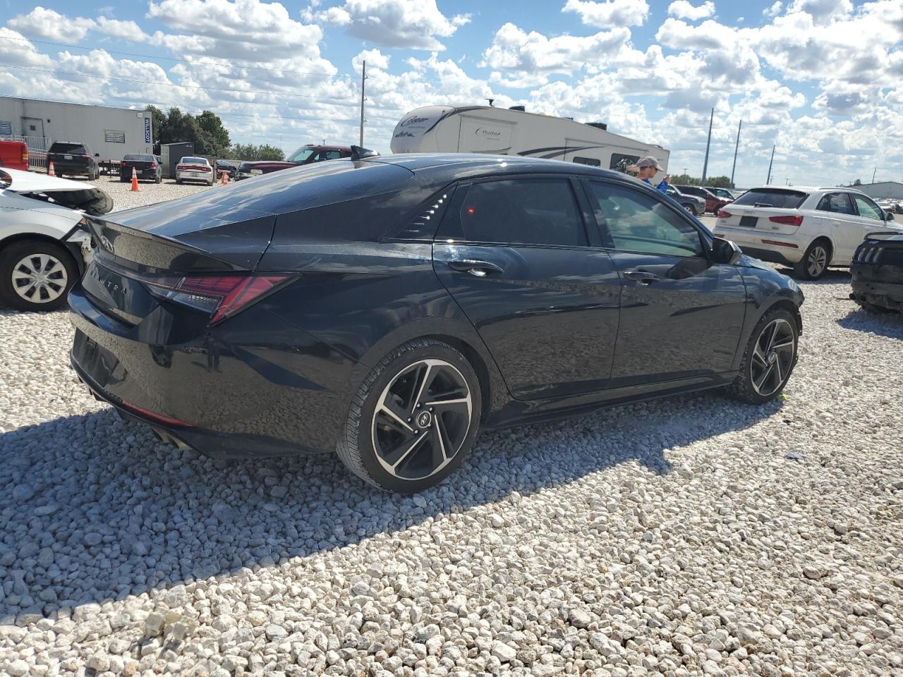 2022 Hyundai Elantra N Line VIN: KMHLR4AF6NU361757 Lot: 70981514