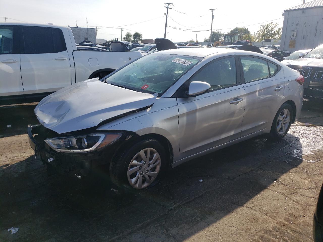 KMHD74LF3HU374252 2017 Hyundai Elantra Se