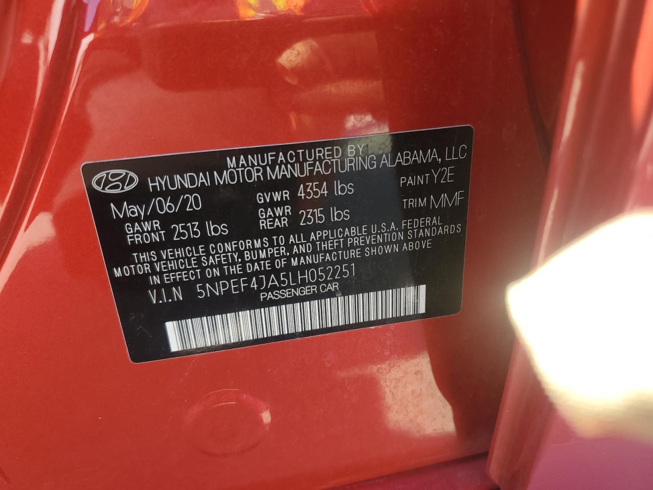 2020 Hyundai Sonata - Image 13