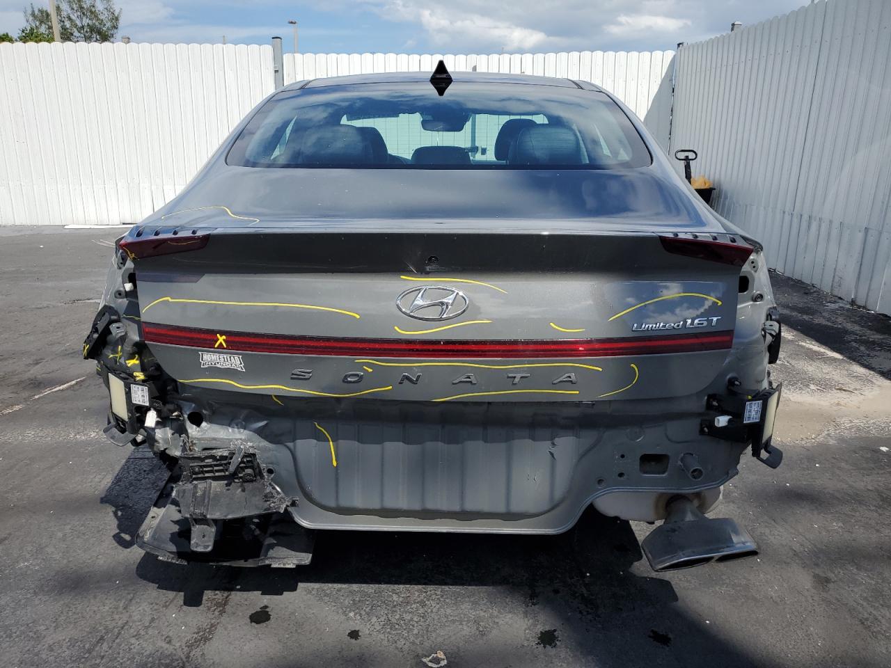 2021 Hyundai Sonata Limited VIN: KMHL34J21MA155261 Lot: 71196684