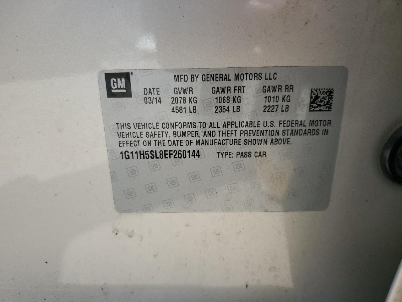 2014 Chevrolet Malibu - Image 12