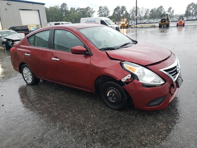  NISSAN VERSA 2017 Red