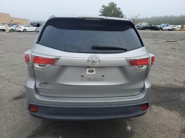  TOYOTA HIGHLANDER 2016 Srebrny