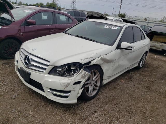 Sedans MERCEDES-BENZ C-CLASS 2012 Biały