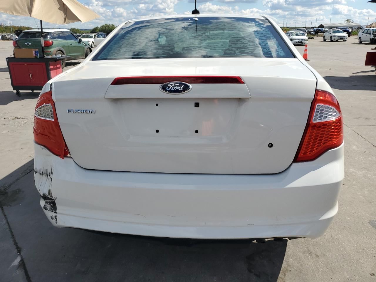 2012 Ford Fusion S VIN: 3FAHP0GA2CR376903 Lot: 71461774