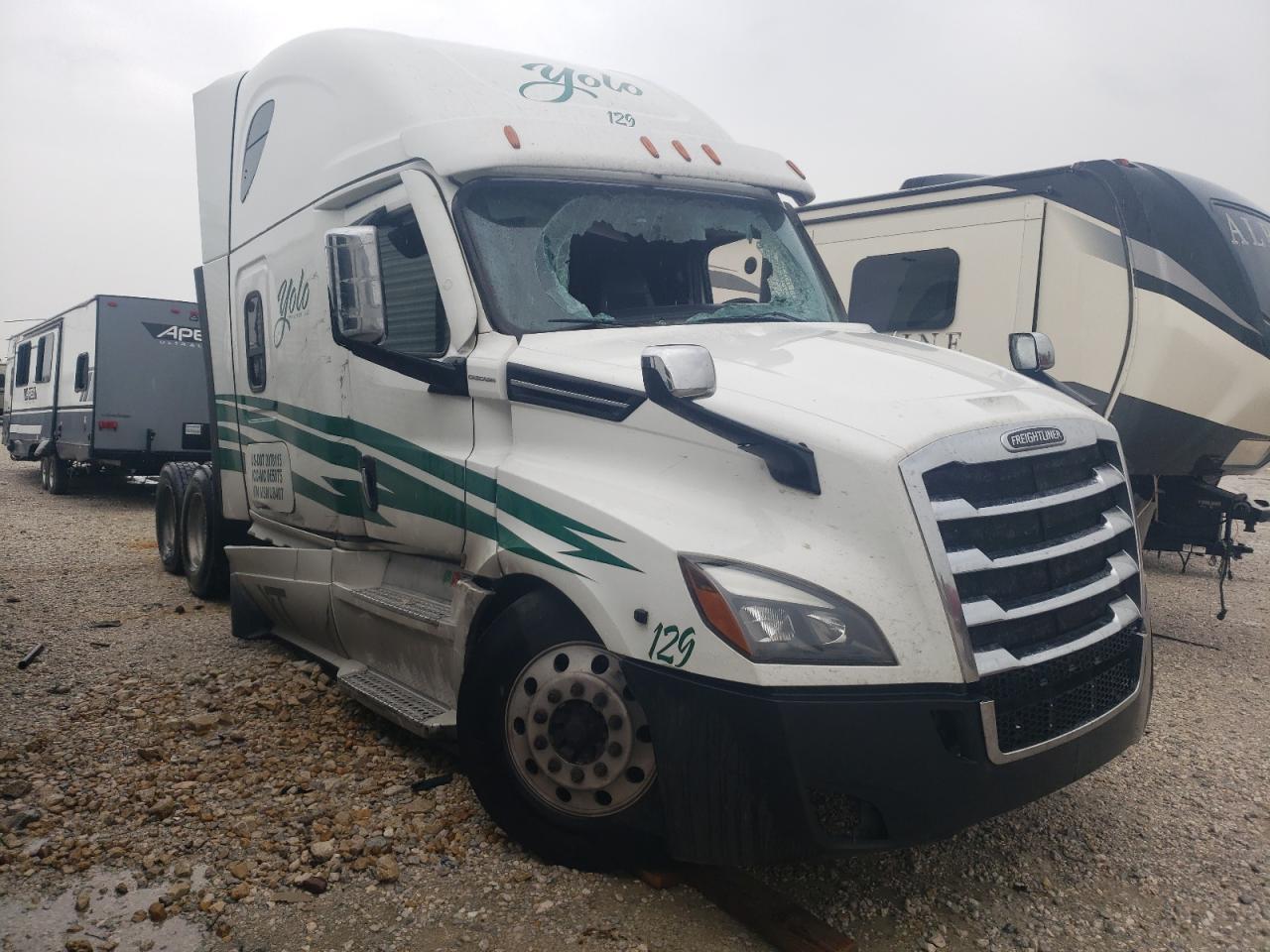 2021 Freightliner Cascadia 126 იყიდება Haslet-ში, TX - All Over