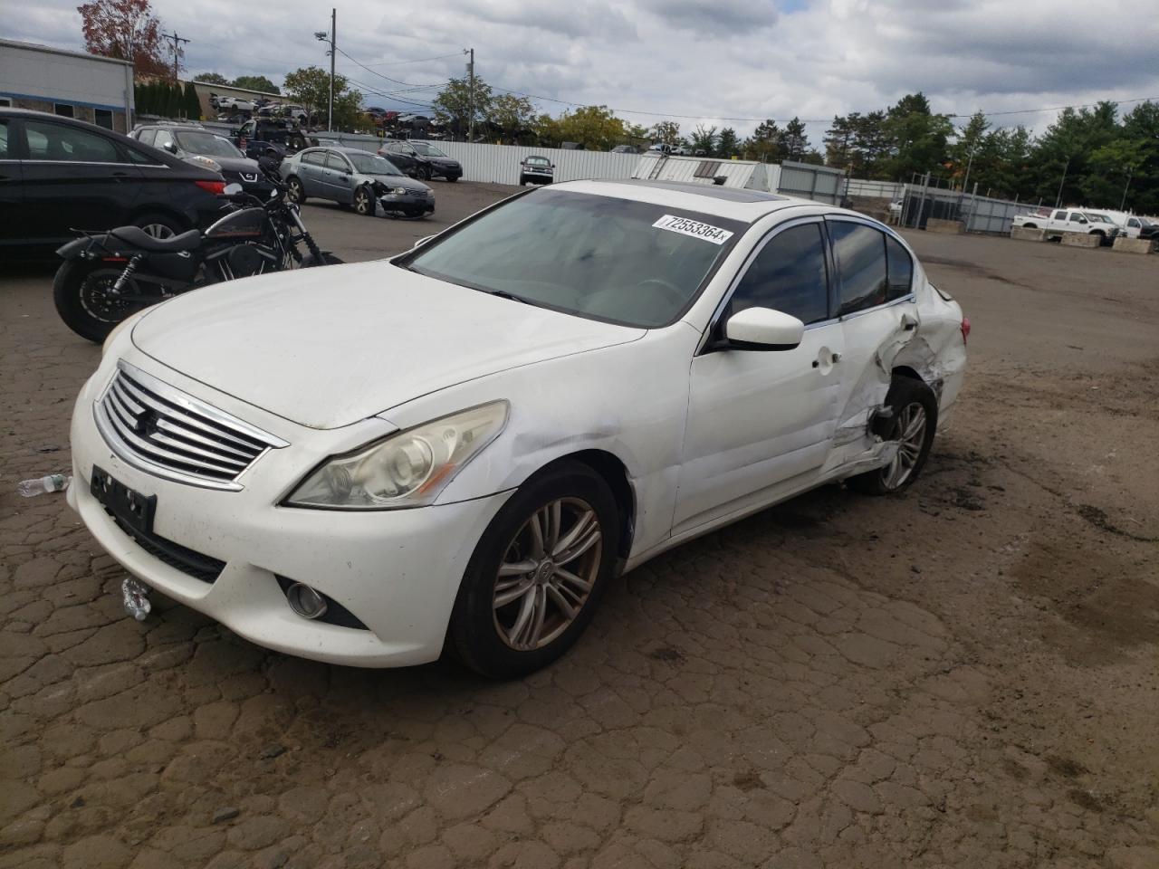 VIN JN1CV6AR5DM755130 2013 INFINITI G37 no.1