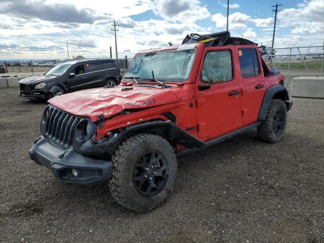  JEEP WRANGLER 2022 Красный