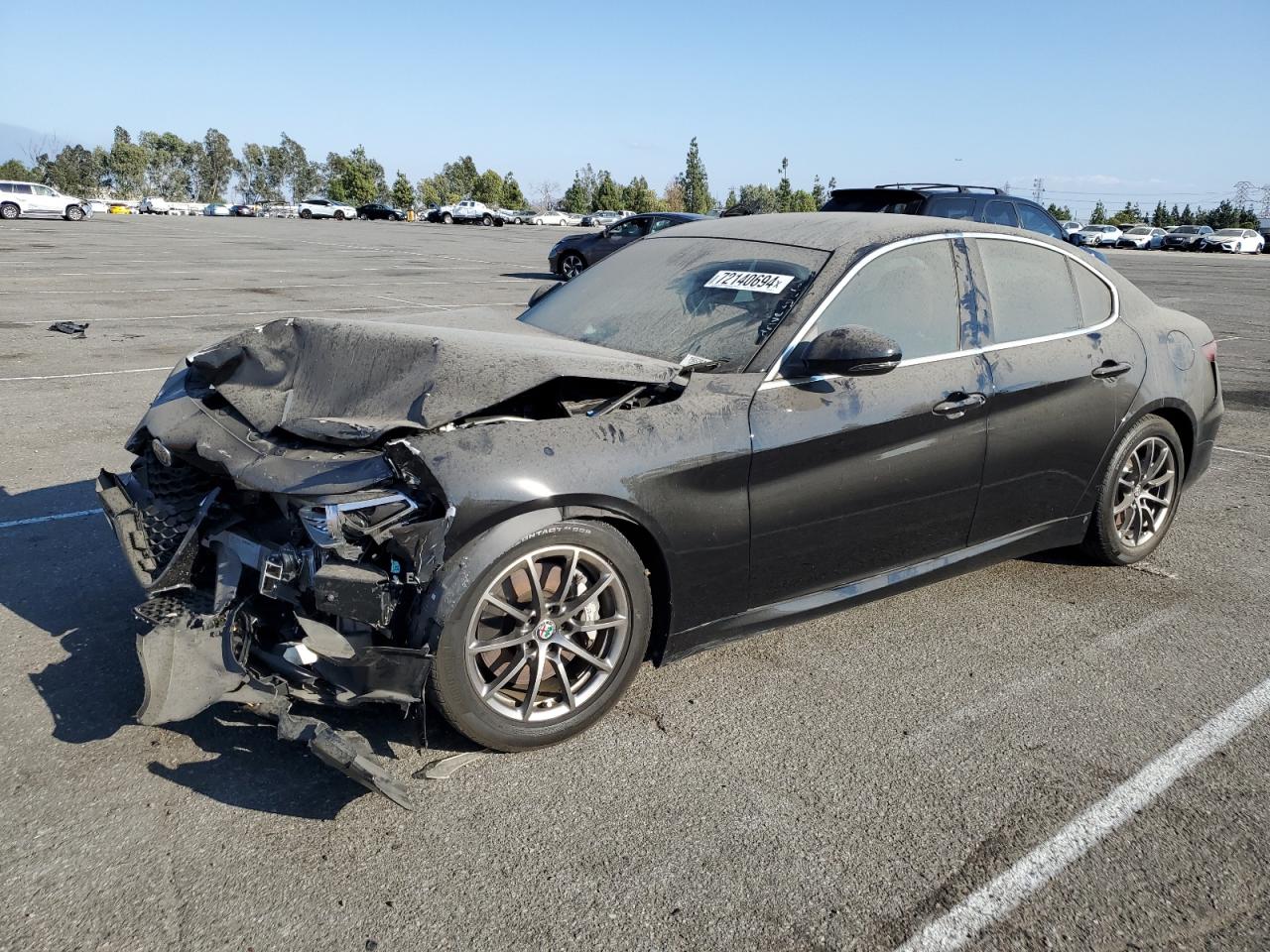 2020 Alfa Romeo Giulia zu verkaufen in Rancho Cucamonga, CA - Front End