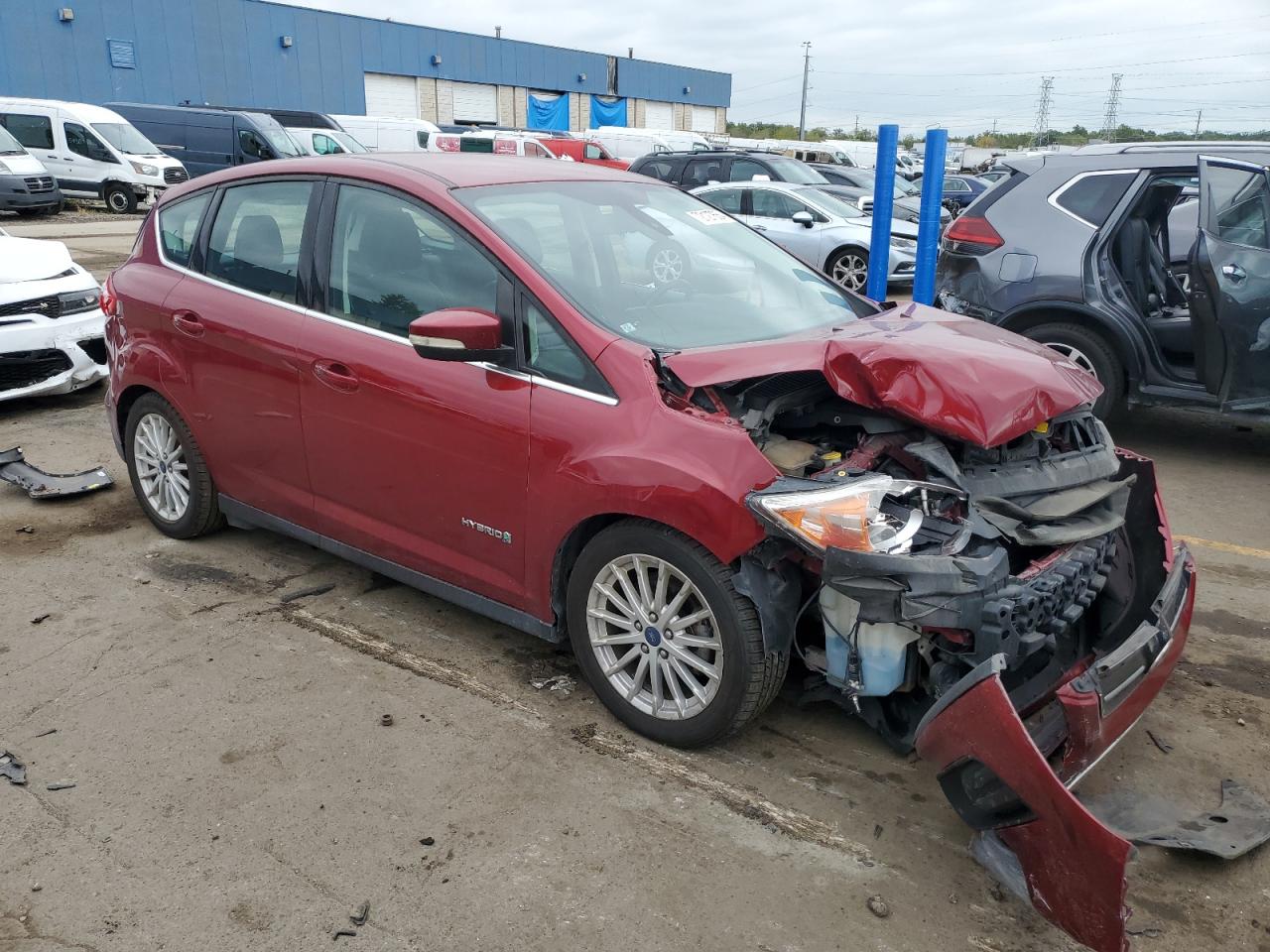 2016 Ford C-Max Sel VIN: 1FADP5BU3GL121131 Lot: 72127654