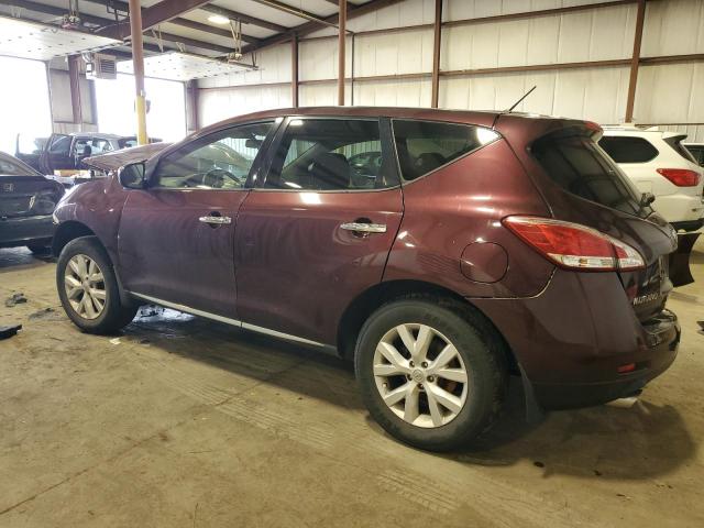  NISSAN MURANO 2014 Бургунді