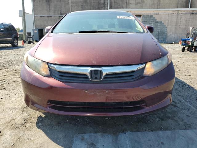  HONDA CIVIC 2012 Czerwony