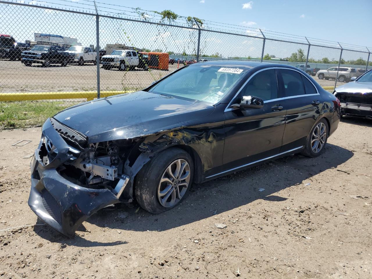 55SWF4JB3JU240564 2018 MERCEDES-BENZ C CLASS - Image 1