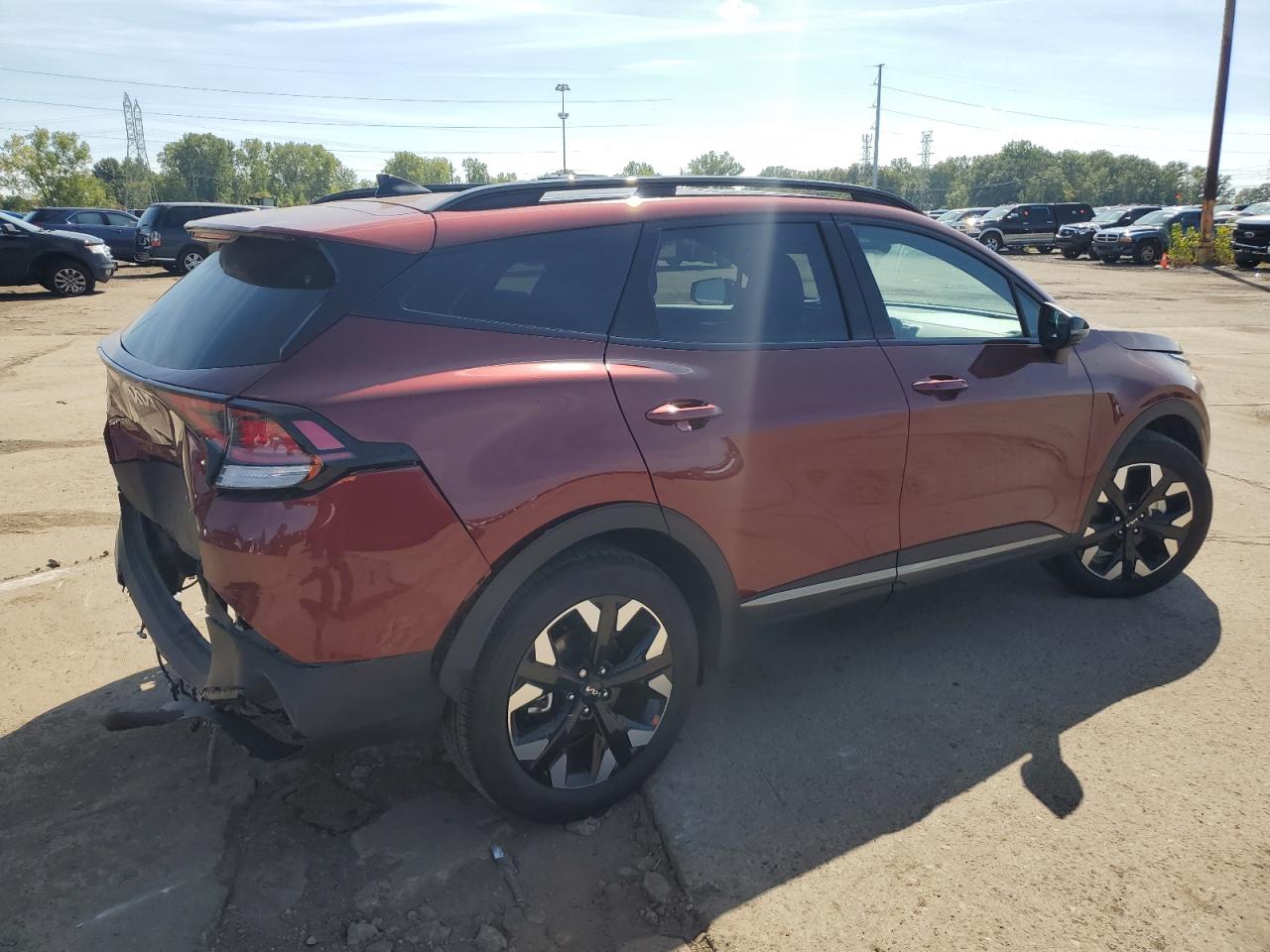 VIN 5XYK6CDF1RG160757 2024 KIA SPORTAGE X no.3