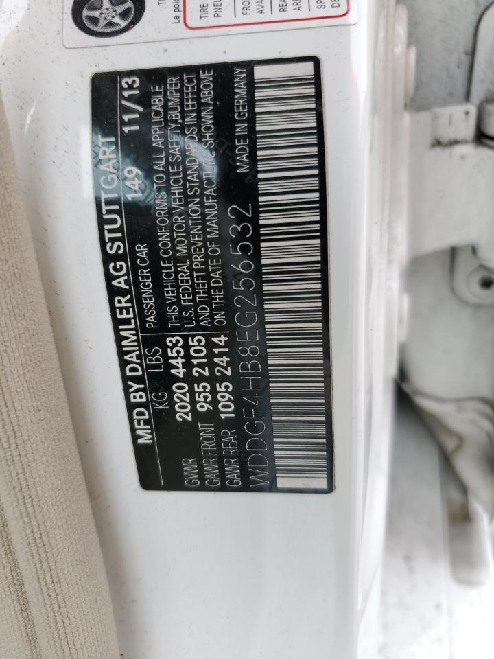 2014 Mercedes-Benz C 250 VIN: WDDGF4HB8EG256532 Lot: 73110564