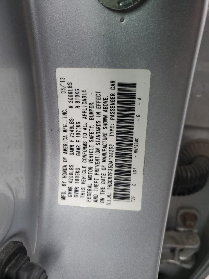 1HGCR2F35DA198253 2013 Honda Accord Lx