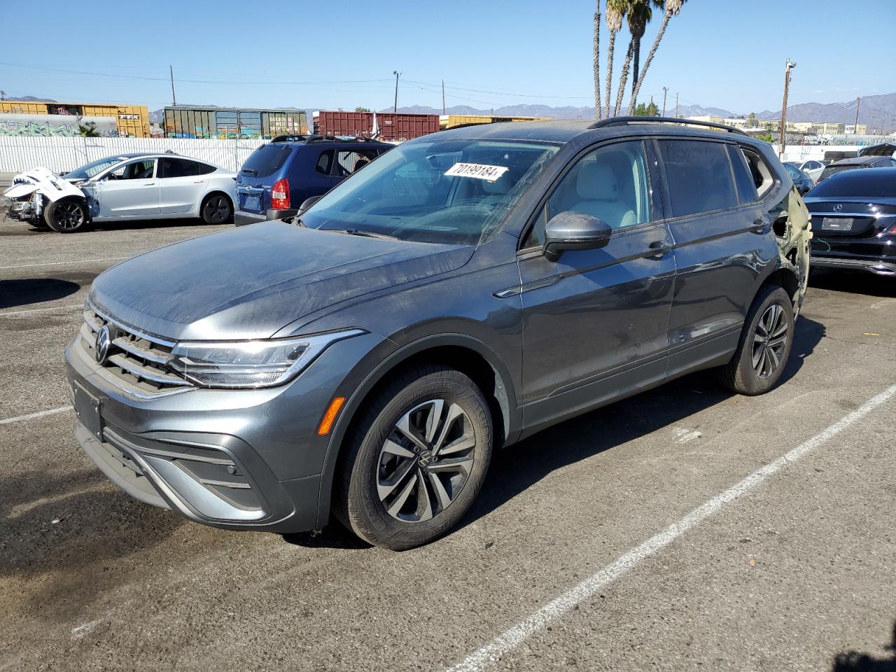 2022 Volkswagen Tiguan S VIN: 3VV1B7AX2NM132878 Lot: 70199184