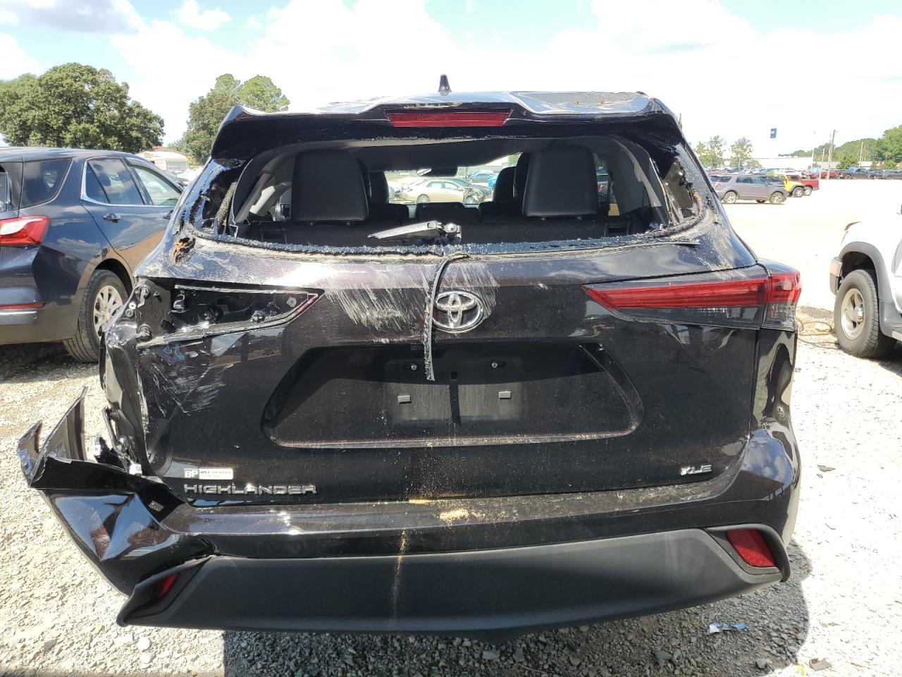 2022 Toyota Highlander Xle VIN: 5TDGZRAH3NS133515 Lot: 71837704