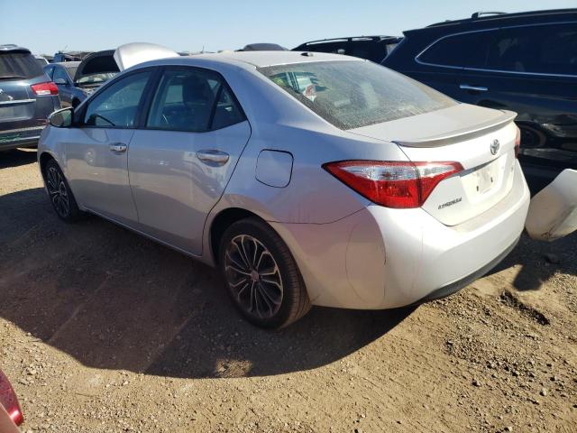  TOYOTA COROLLA 2015 Srebrny