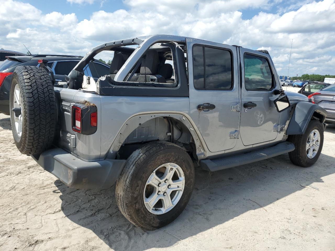 2019 Jeep Wrangler Unlimited Sport VIN: 1C4HJXDN3KW623370 Lot: 71735194