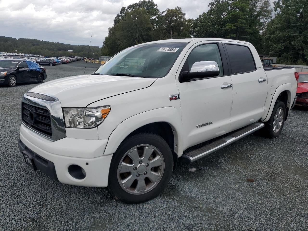 2007 Toyota Tundra Crewmax Limited VIN: 5TBEV58147S456312 Lot: 73434854