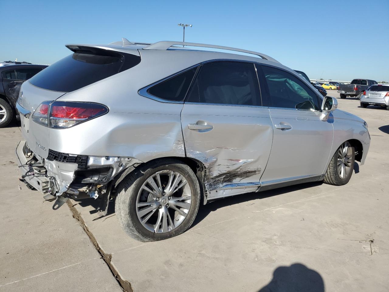 VIN 2T2ZK1BA4DC121473 2013 LEXUS RX350 no.3