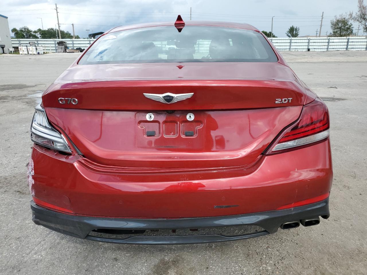 2019 Genesis G70 Prestige VIN: KMTG44LAXKU022874 Lot: 71518534