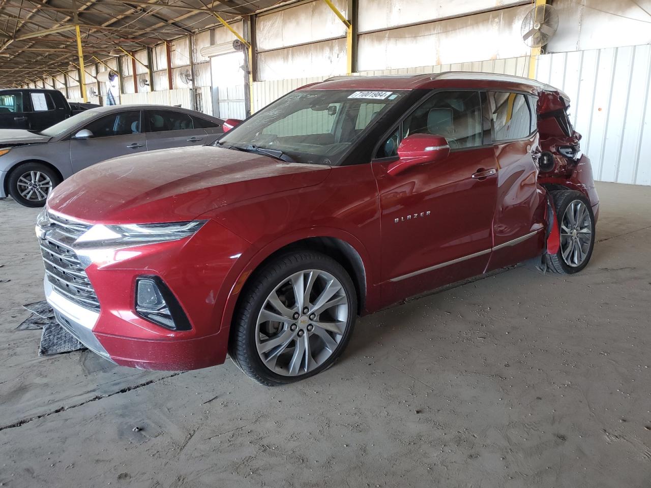 2019 Chevrolet Blazer Premier VIN: 3GNKBFRS0KS640612 Lot: 71001984