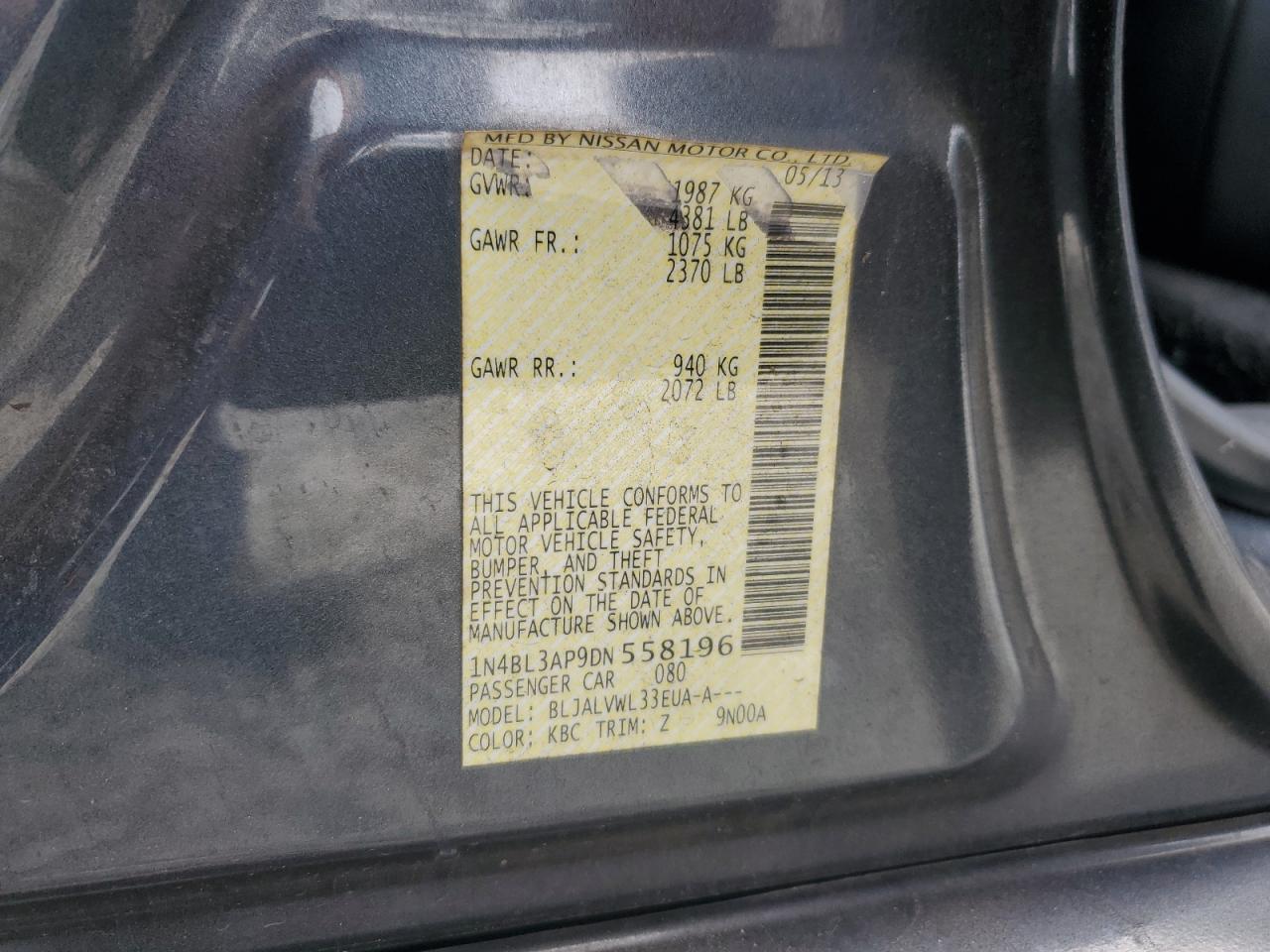 2013 Nissan Altima - Image 14