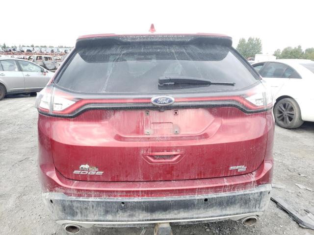  FORD EDGE 2015 Red