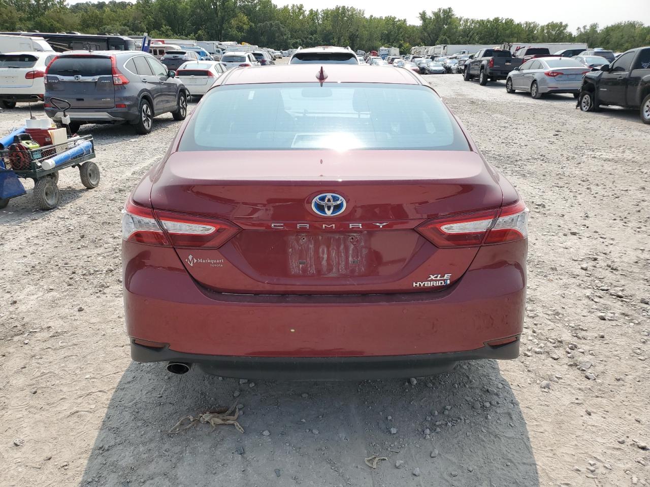 2018 Toyota Camry Hybrid VIN: 4T1B21HK1JU507204 Lot: 70930264