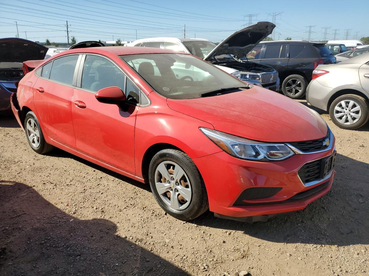 2018 Chevrolet Cruze Ls VIN: 1G1BC5SM8J7144443 Lot: 69634734