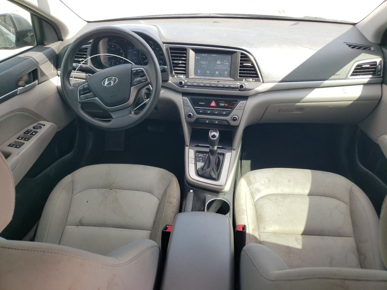 KMHD84LF5HU430852 2017 Hyundai Elantra Se