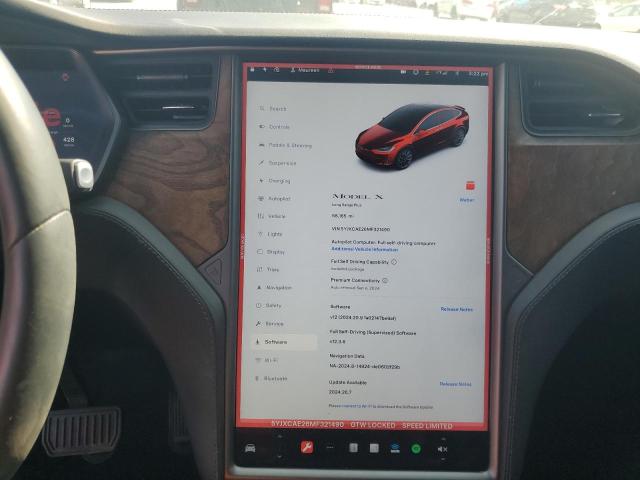 5YJXCAE26MF321490 Tesla Model X  9