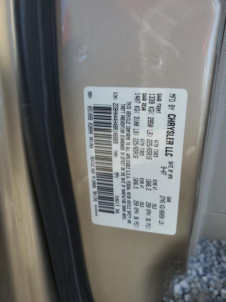 2D8HN44H48R146089 2008 Dodge Grand Caravan Se