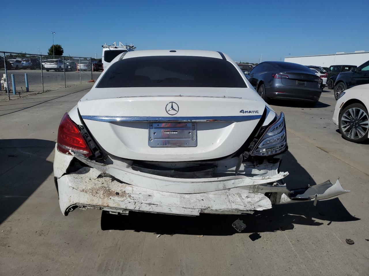 55SWF4KB5FU007727 2015 Mercedes-Benz C 300 4Matic