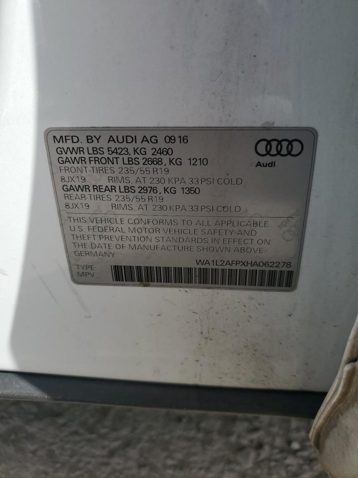 WA1L2AFPXHA062278 2017 Audi Q5 Premium Plus