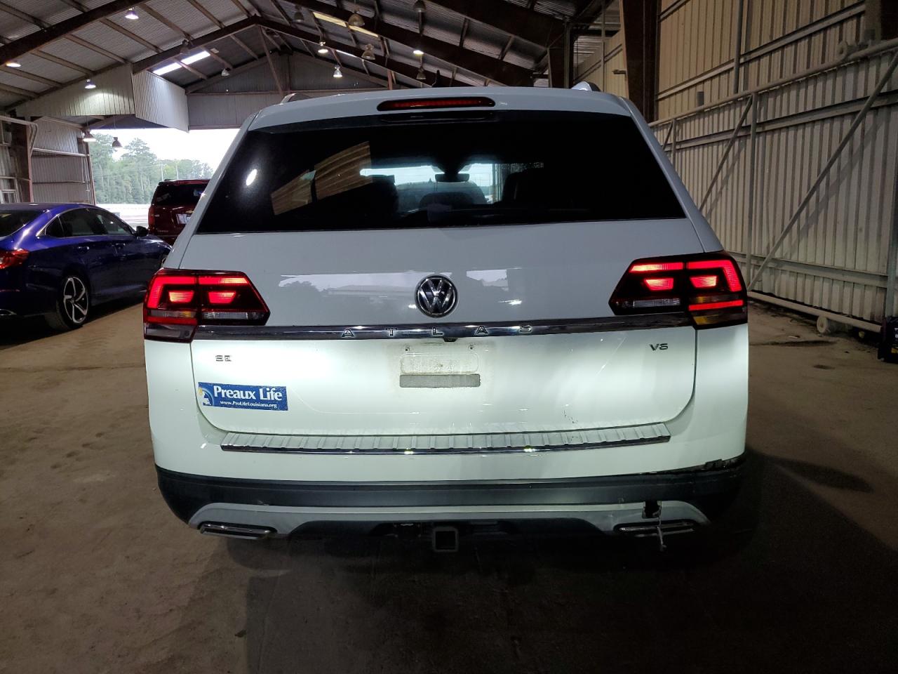 2019 Volkswagen Atlas Se VIN: 1V2WR2CA9KC535196 Lot: 70800754