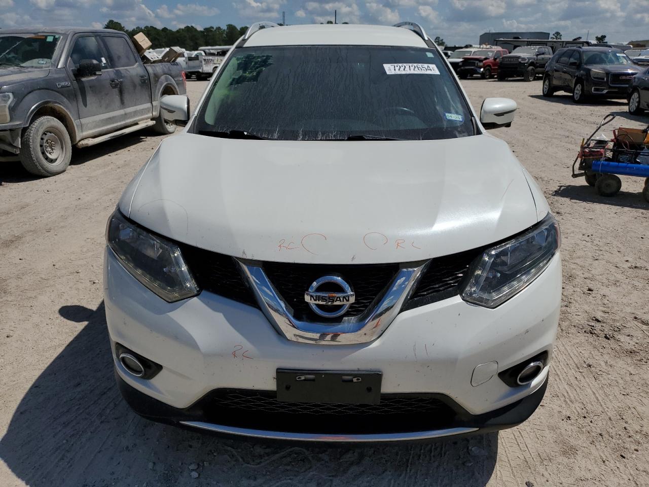 2016 Nissan Rogue S VIN: 5N1AT2MT8GC743814 Lot: 72272654