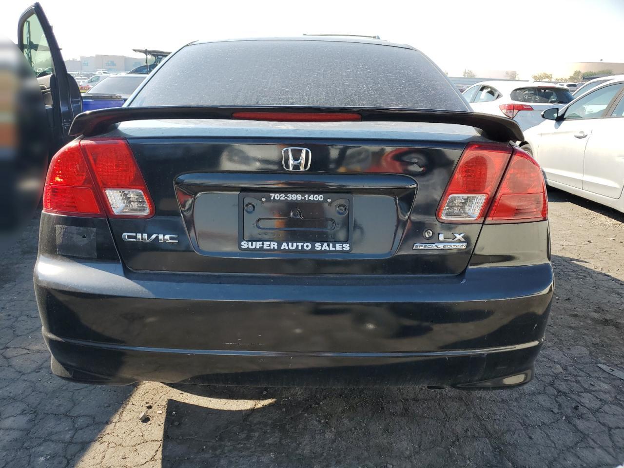 2HGES16565H617478 2005 Honda Civic Lx