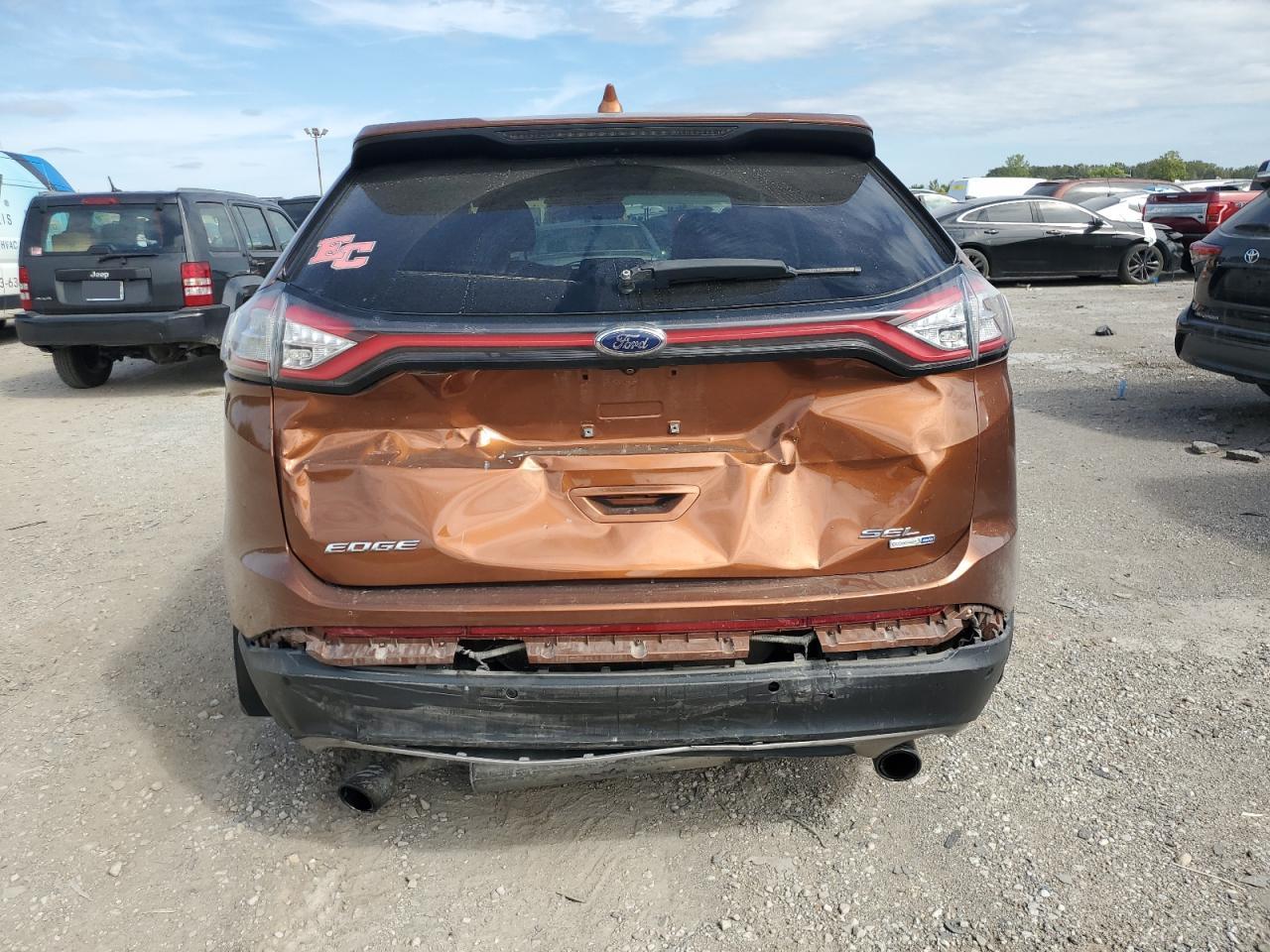 2017 Ford Edge Sel VIN: 2FMPK4J96HBB20923 Lot: 71460464