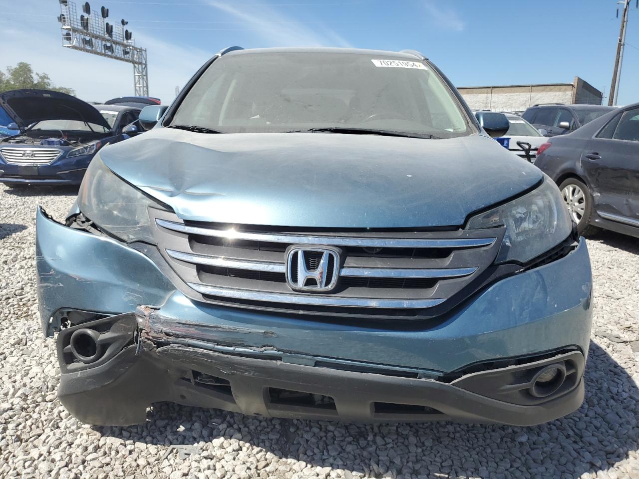 2014 Honda Cr-V Exl VIN: 5J6RM4H79EL061402 Lot: 70251954