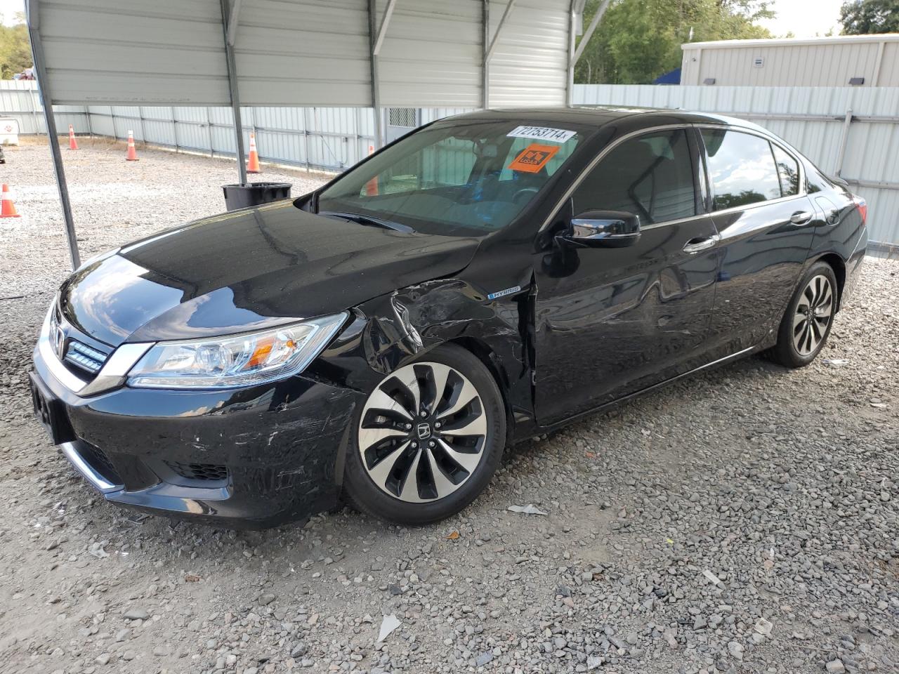 1HGCR6F74EA008101 2014 Honda Accord Touring Hybrid